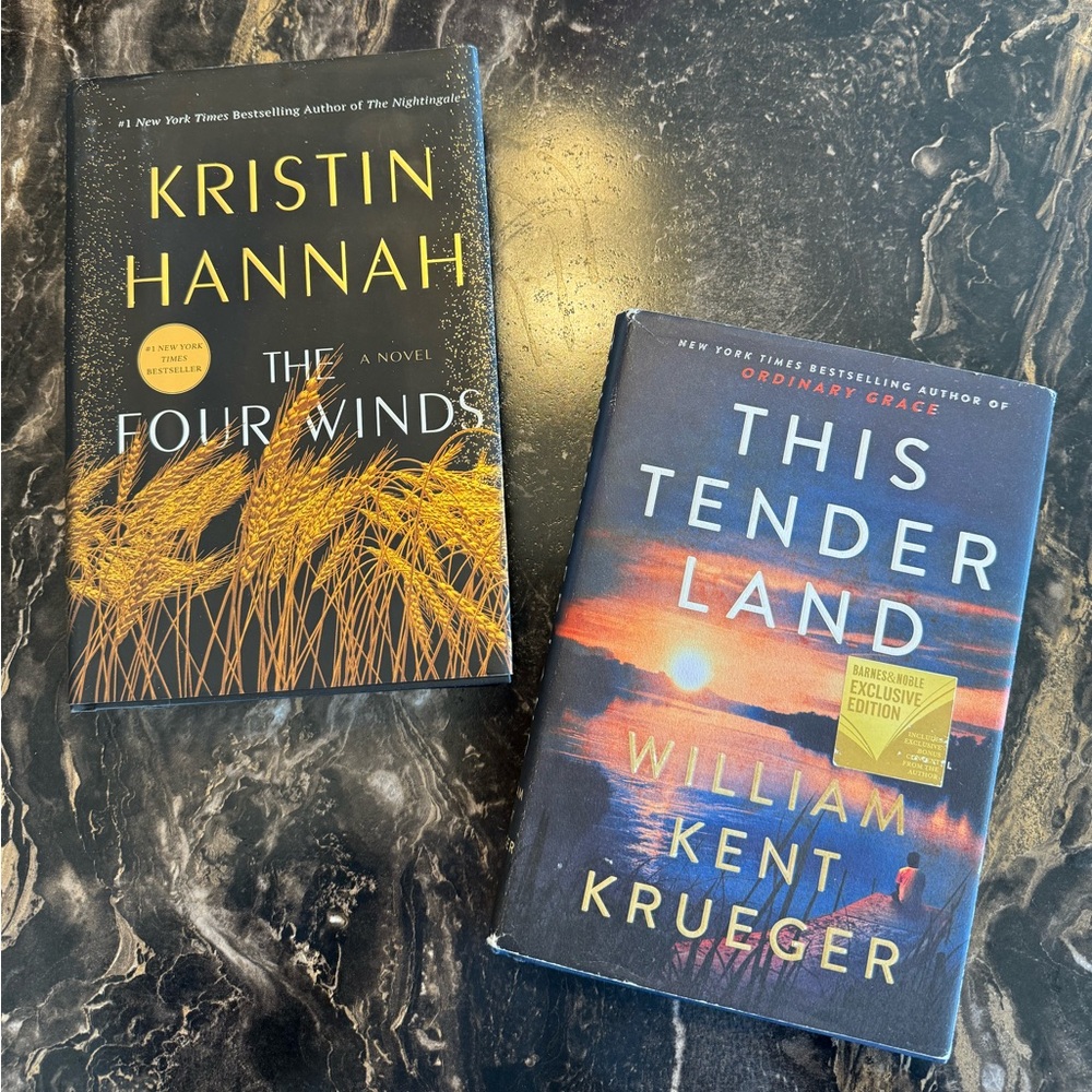 The Four Winds and This Tender Land - Popular authors, hardback set